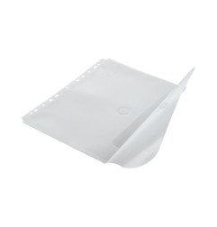 1 - Busta portadocumenti con velcro e fori universali neutra 12 pz. 01/197