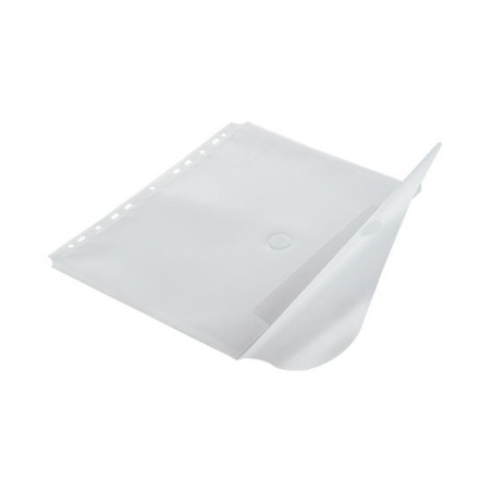 1 - Busta portadocumenti con velcro e fori universali neutra 12 pz. 01/197