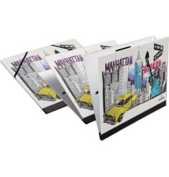 1 - CANSON Cartella porta disegni con fantasia New York  400-037-222