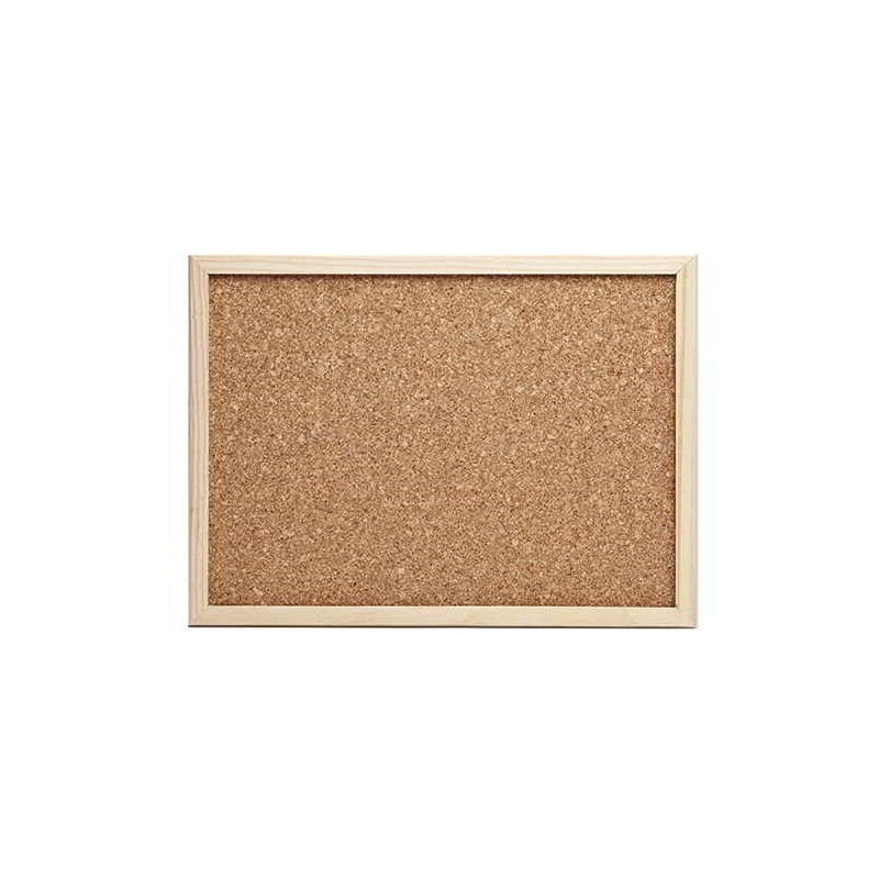 CWR Lavagna in sughero 60x90 con cornice in legno 11259/3