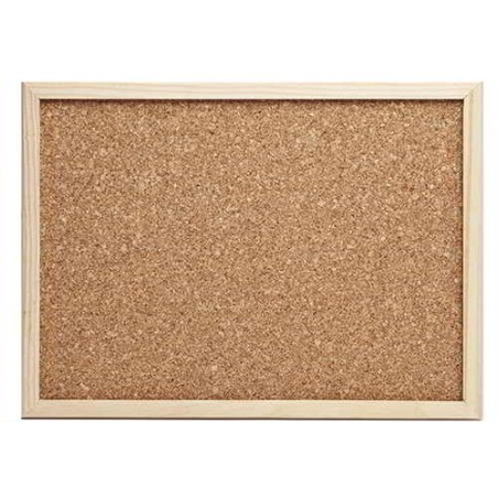 1 - CWR Lavagna in sughero 60x90 con cornice in legno 11259/3