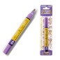 MARKER PEN DOUBLE LINE ORO/VIOLA 2/3mm 20/216