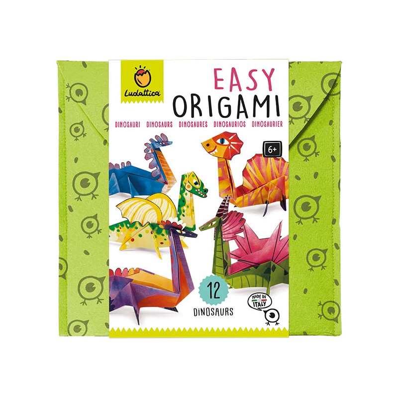 LUDATTICA EASY ORIGAMI-DINOSAURI 21764