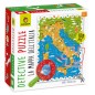 LUDATTICA DETECTIVE PUZZLE 108 PCS LA MAPPA DELL'ITALIA 22174