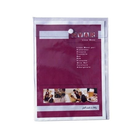 1 - Busta portadocumenti klick Svar 15x21cm.