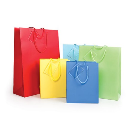 1 - EVERYDAY Shopper Buste in Carta Colorata 26x32x12 Pezzi 12 53/007-2