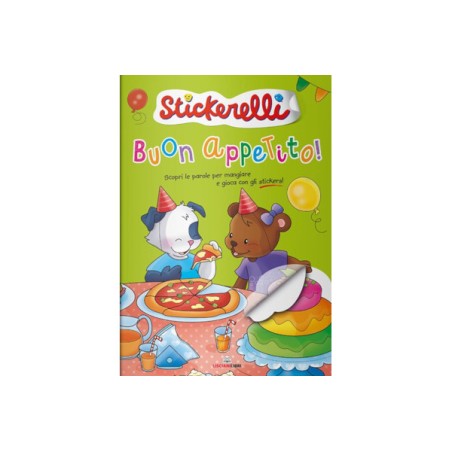 1 - LISCIANI EDU STICKERELLI - BUON APPETITO! 10105*