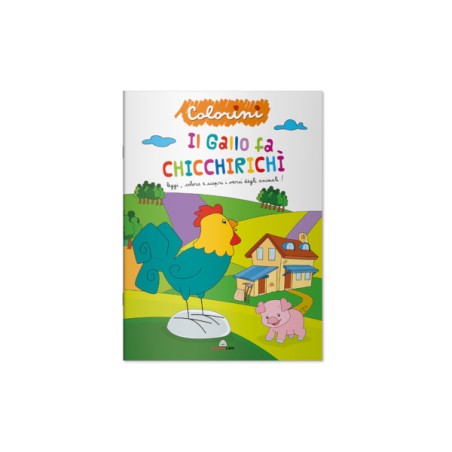 LISCIANI EDU COLORINI - IL GALLO FA CHICCHIRICHI 10624*