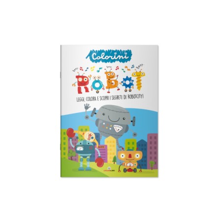 1 - LISCIANI EDU COLORINI - ROBOT 10662*