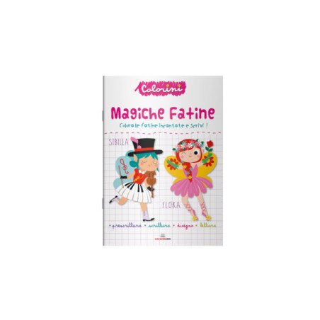 1 - LISCIANI EDU COLORINI - MAGICHE FATINE 10914*