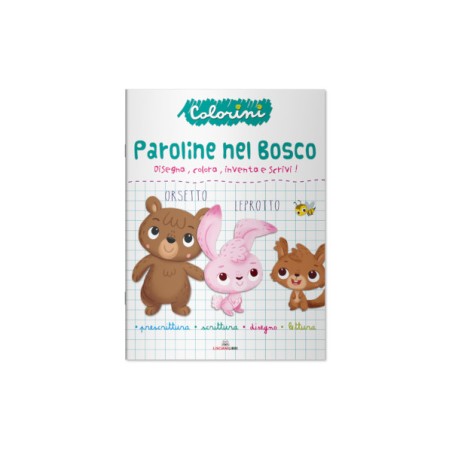 1 - LISCIANI EDU COLORINI - PAROLINE NEL BOSCO 10921*