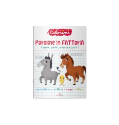 1 - LISCIANI EDU COLORINI - PAROLINE IN FATTORIA 10945*