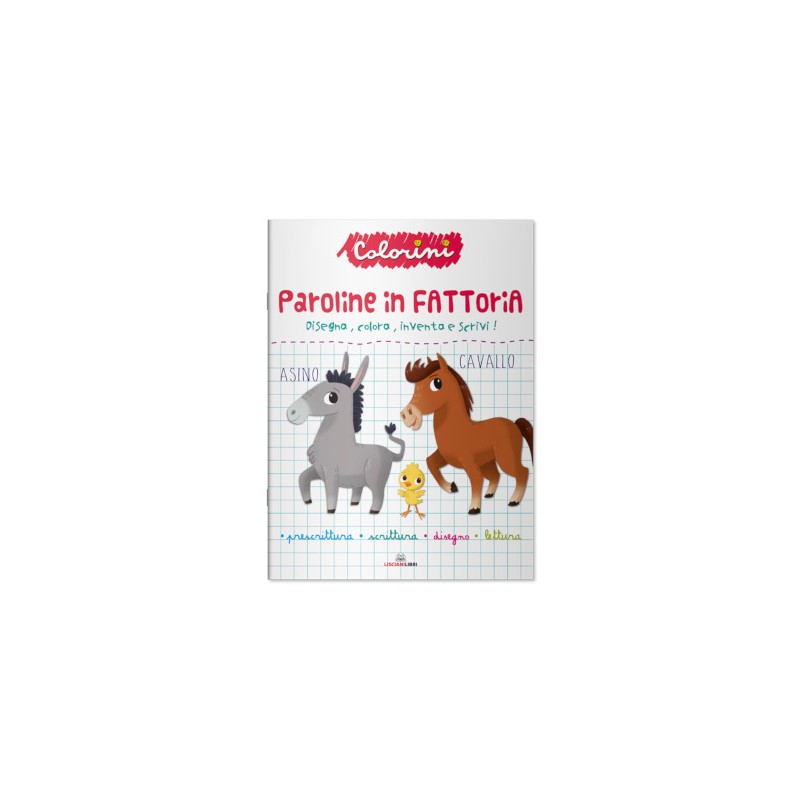 LISCIANI EDU COLORINI - PAROLINE IN FATTORIA 10945*