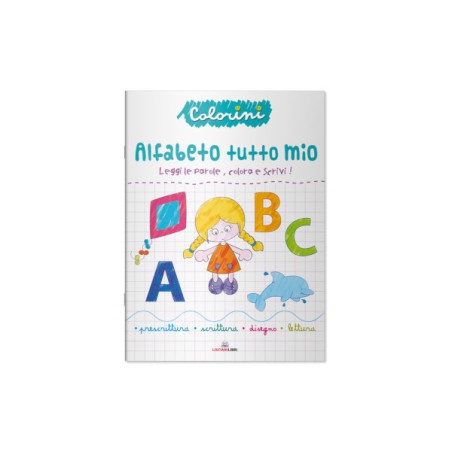 1 - LISCIANI EDU COLORINI - ALFABETO TUTTO MIO 10952*