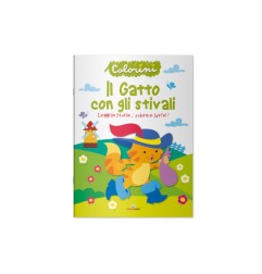 1 - LISCIANI EDU COLORINI - IL GATTO CON GLI STIVALI 11126*