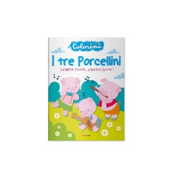 1 - LISCIANI EDU COLORINI - I TRE PORCELLINI 11164*