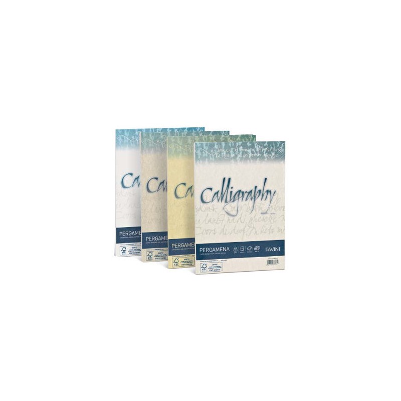 PERGAMENA A4 CREMA/05 GR.90 -500pz CALLIGRAPHY A692504