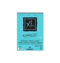 1 - CANSON BLOCCO XL AQUARELLE A4 300gr. 30FG SPIRALATO C400039170