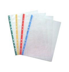 1 - O.P. Buste a foratura universale rossa 22x30 cm 100 pz.