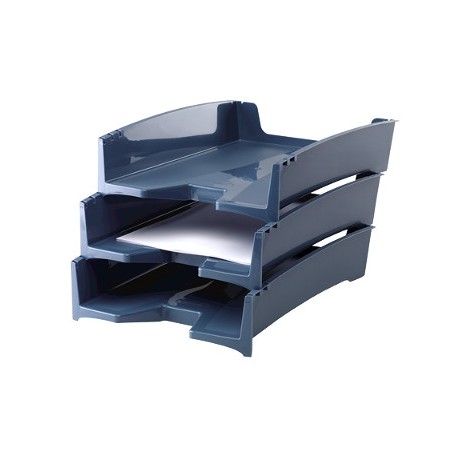 1 - FELLOWES G2DESK Vaschetta per Corrispondenza Impilabile Carta da Zucchero 082