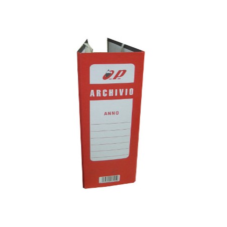 1 - O.P. FALDONE ARCHIVIO CON LACCI IN CARTONE DORSO 18 OP