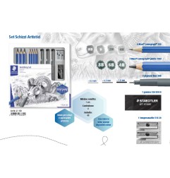1 - STAEDTLER Set per Schizzi Artistici SKETCHING  61-100