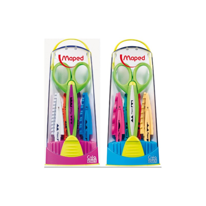 MAPED FORBICI COLLAGE CREATIVE 5 LAME 13CM. BOX SET 601005