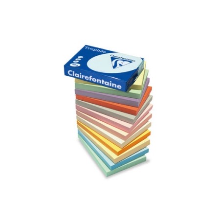 1 - CLAIREFONTAINE TROPHEE 250 fogli Carta per fotocopie colore giallo oro A4 160 gr 1103