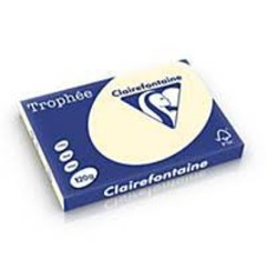 1 - CLAIREFONTAINE TROPHEE 250 fogli Carta per fotocopie colore avorio 1302 A3 120 gr