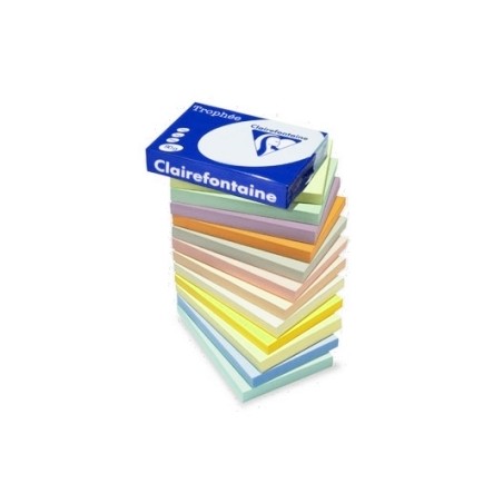 1 - CLAIREFONTAINE TROPHEE 500 fogli Carta per fotocopie colore salmone A4 80 gr1769