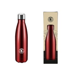 1 - Borraccia termica Rossa Metal doppia camera 500 ML MP08RM