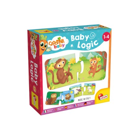 1 - LISCIANI - CAROTINA BABY LOGIC MAMME E CUCCIOLI 80038 Gioco Educativo per bambini e prima infanzia