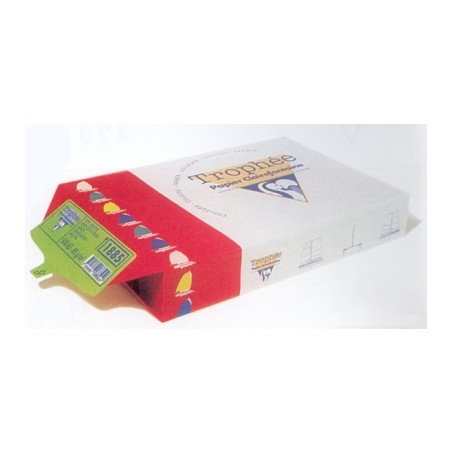 1 - CLAIREFONTAINE TROPHEE 500 fogli Carta per fotocopie colore cielo A4 80 gr1798