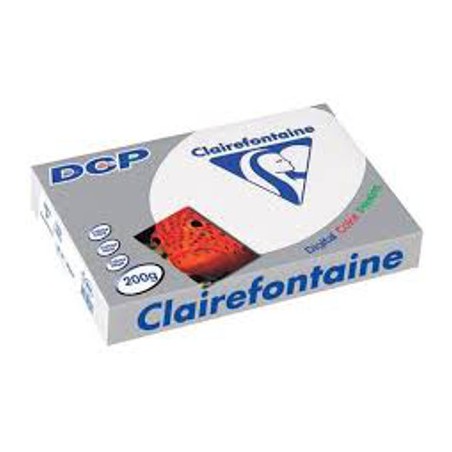 1 - CLAIREFONTAINE DCP 250 fogli Carta per fotocopie colore bianco 1808 A3 200gr