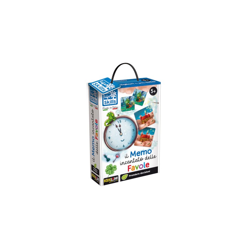 LISCIANI - LIFE SKILLS IL MEMO INCANTATO DELLE FAVOLE 84098 Gioco interattivo per bambini +5A