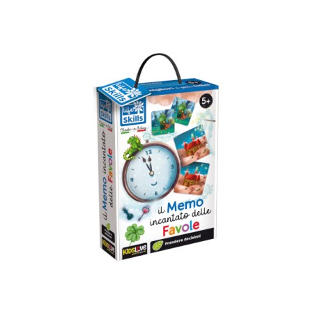 1 - LISCIANI - LIFE SKILLS IL MEMO INCANTATO DELLE FAVOLE 84098 Gioco interattivo per bambini +5A