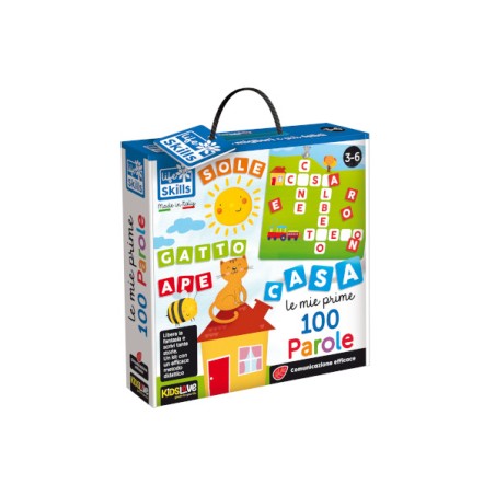 1 - LISCIANI - LIFE SKILLS LE MIE PRIME 100 PAROLE 84128 Gioco interattivo per bambini 3-6A