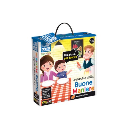 1 - LISCIANI - LIFE SKILLS LE PAROLE DELLE BUONE MANIERE 84135 Gioco interattivo per bambini 3-6A