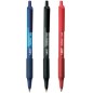 BIC Soft Feel Penna Biro a Sfera Retrattile Nero Punta Media 1,0 mm 12 Pz 837397