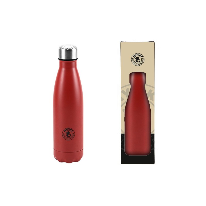 Borraccia Termica Mypiky Rossa 500ml in Acciaio Inox con Chiusura Ermetica MP22RS