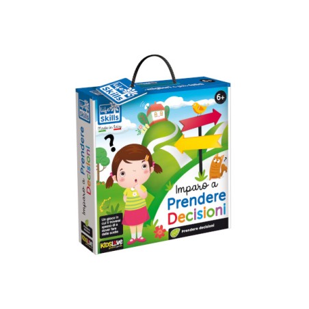1 - LISCIANI - LIFE SKILLS IMPARO A PRENDERE DECISIONI 84883 Gioco interattivo per bambini +5A