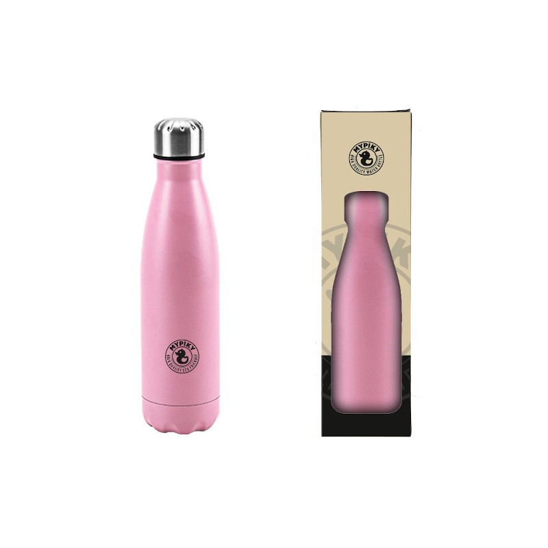 Mypiky Borraccia Termica Rosa 500 ml Acciaio Inox Chiusura Ermetica MP23RA