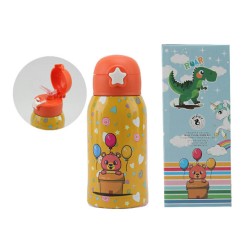 1 - BORRACCIA TERMICA BABY 500ML. C/CANNUCCIA MYPIKY ORSETTO MPBB04