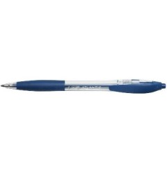 BIC Atlantis Penna sfera blu punta media 1,0 mm a scatto 887131