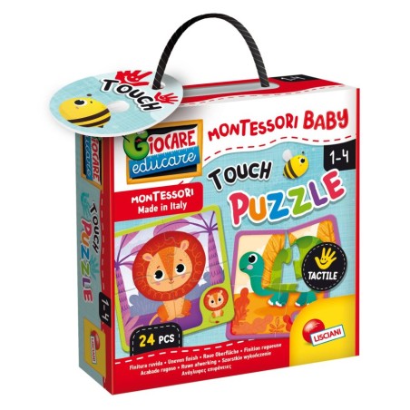 1 - LISCIANI MONTESSORI BABY TOUCH PUZZLE 92680