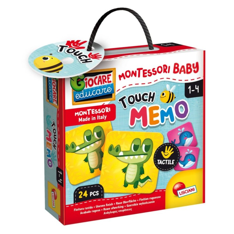 LISCIANI MONTESSORI BABY TOUCH MEMO 92703