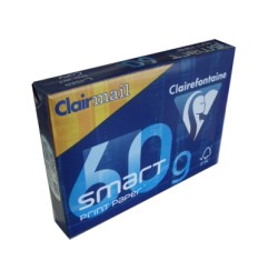 1 - CLAIREFONTAINE 500 fogli Carta per fotocopie Clairmail bianca A4 60 gr 1929