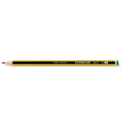 1 - STAEDTLER Conf. 12 pz Matite Nere Noris 120-4 - 2H
