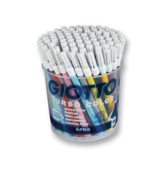 1 - FILA Giotto Turbo Color Pennarelli a Spirito Lavabili Punta Fine 96 Colori 5215
