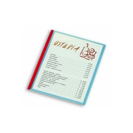 LEBEZ Portamenu 4 bustine formato A4 in PVC 142